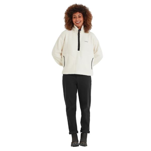 TOG24 Womens/Ladies Vance Sherpa Zip Neck Fleece Top