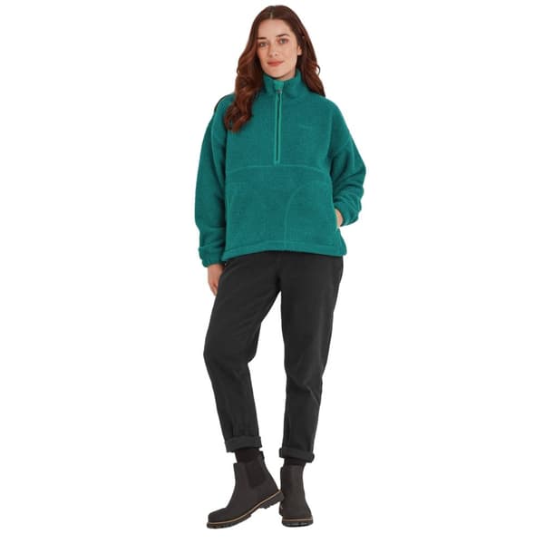 TOG24 Vance Sherpa Zip Neck Fleece Top för dam och dam