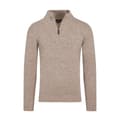 Pikkukuva 1 / 3: Raging Bull Mens Flecked Chunky Knit Quarter Zip Jumper