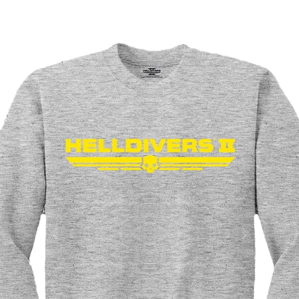 Helldivers 2 Unisex Adult Logo Sweatshirt