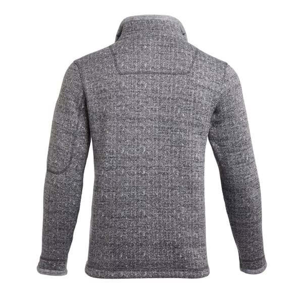 Weird Fish Mens Robins Herringbone Knitted Quarter Zip Pullover