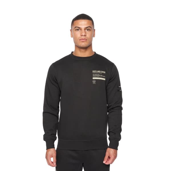 Duck and Cover Herrar Jennerkins Crew Neck Jumper
