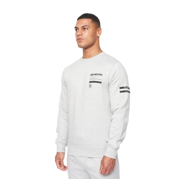 Duck and Cover Mens Jennerkins Crew Neck Jumper