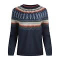 Miniatyrbilde 1 av 2: Weird Fish Womens/Ladies Lowell Fair Isle Eco Friendly Jumper