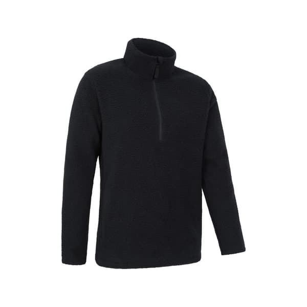 Mountain Warehouse Mens Ted Borg Half Zip Fleece Top