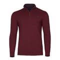 Miniatyrbilde 1 av 2: Raging Bull Mens Classic Knitted Cashmere Blend Quarter Zip Jumper