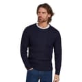 Pikkukuva 3 / 5: Raging Bull Mens Chunky Cable Knit Crew Neck Jumper