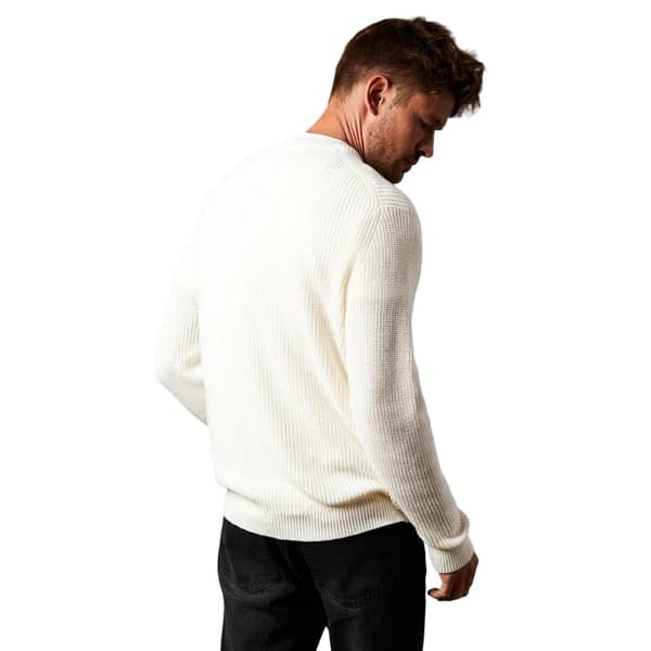 Burton Mens Ribbed Crew Neck Jumper