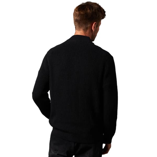 Burton Mens Ribbed Full Zip Jacket