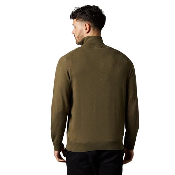 Burton Mens Cotton Quarter Zip Jumper