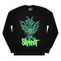 Miniatyrbild 1 av 2: Slipknot Unisex Adult Green Demon Back Print Oversized Sweatshirt
