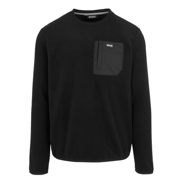 Regatta Sweatshirt Frankie Crew Neck för herrar Black XL
