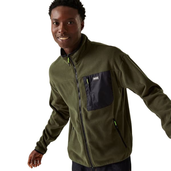Regatta Mens Frankie Full Zip Fleece Jacket