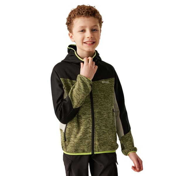 Regatta Childrens/Kids Dissolver IX Marl Full Zip Fleece Jacket