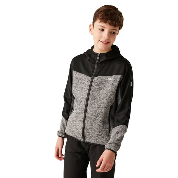 Regatta Childrens/Kids Dissolver IX Marl Full Zip Fleece Jacket