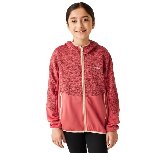 Regatta Childrens/Kids Dissolver IX Marl Full Zip Fleece Jacket