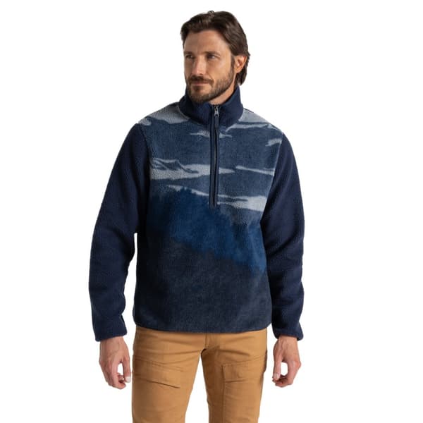 Craghoppers Mens National Trust Hathers Half Zip Fleece Top