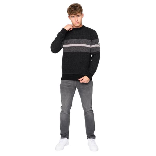 Bewley & Ritch Mens Maskell Knitted Crew Neck Sweatshirt