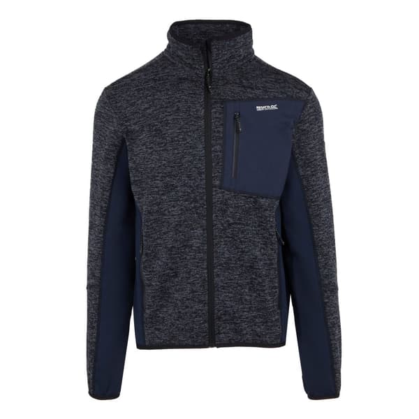 Regatta Mens Baslinn Marl Full Zip Fleece Jacket