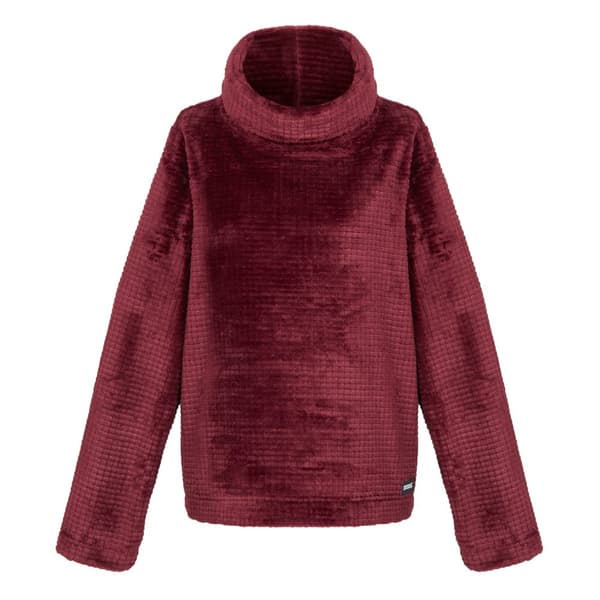 Regatta Womens/Ladies Bardou II Velour Fleece Top Cabernet 14 UK