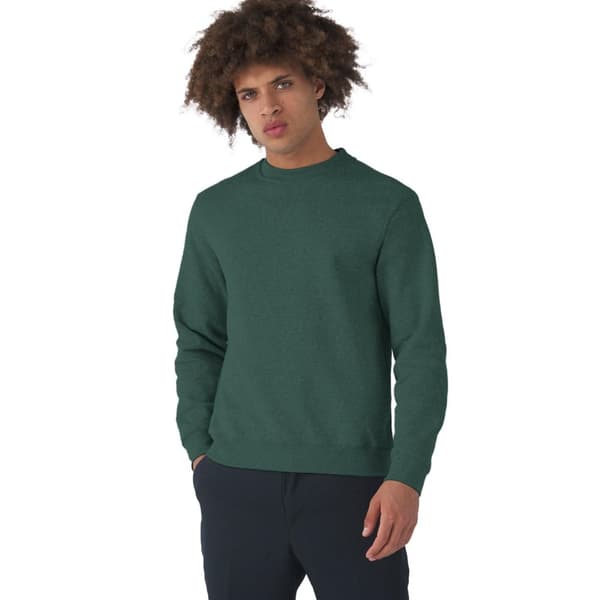 B&C Sweatshirt för män med set in