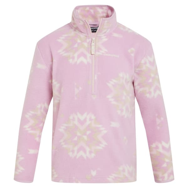 Craghoppers Childrens/Kids Calke Snowflake Half Zip Fleece Top