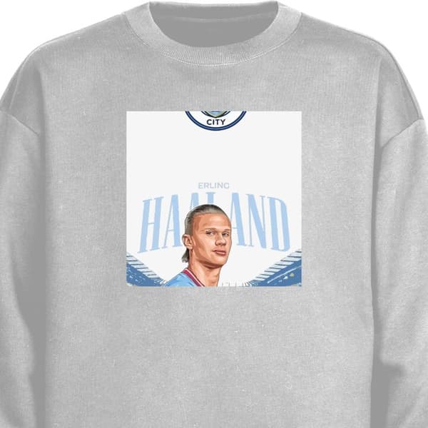 Sweatshirt | Komfortabel Collegegenser for Voksne Erling Haaland