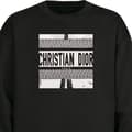 Miniatyrbild 1 av 2: Sweatshirt | Bekväm Collegetröja för Vuxna Christian Dior