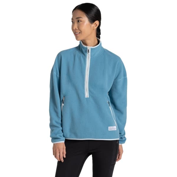 Craghoppers Womens/Ladies CO2 Renu Technology Half Zip Fleece Top