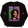 Miniatyrbild 1 av 2: Bob Marley Unisex Adult One Love Oversized Sweatshirt