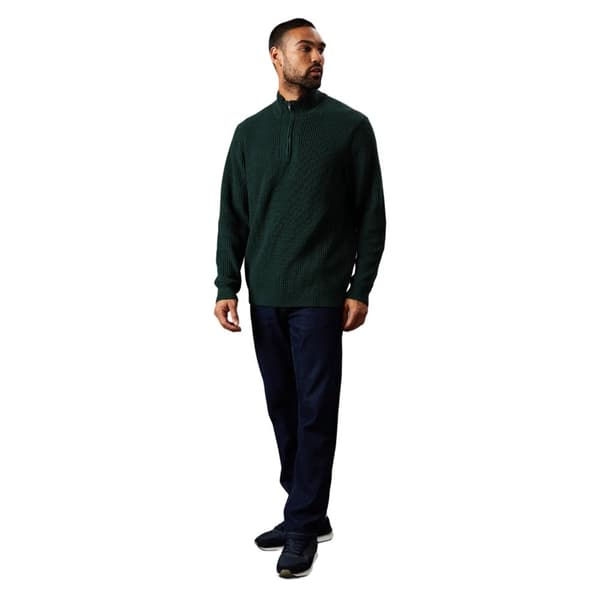Burton Mens Ribbed Quarter Zip Jumper