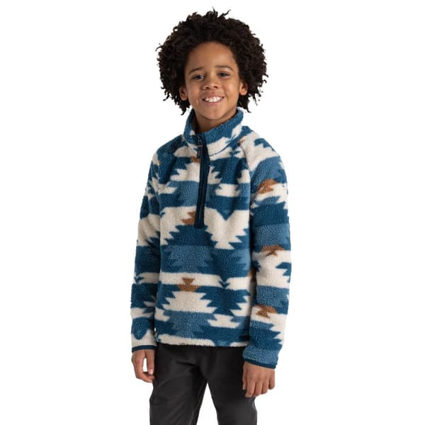 Craghoppers Childrens/Kids Pico Geometric Half Zip Fleece Top