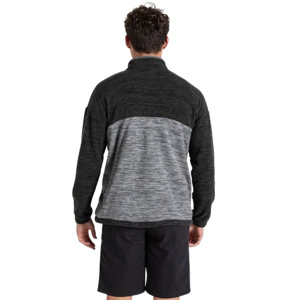 Craghoppers Mens Esk Colour Block Melange Half Zip Fleece Top