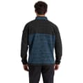 Miniatyrbilde 2 av 3: Craghoppers Mens Esk Colour Block Melange Half Zip Fleece Top