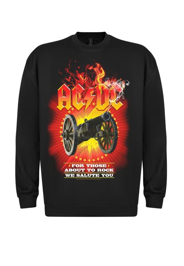 Ac/dc For Those About to Rock Tracks  Sweatshirt