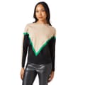 Miniatyrbilde 1 av 4: Debenhams Womens/Ladies Chevron Stripe Crew Neck Jumper