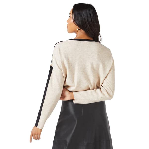 Debenhams Womens/Ladies Chevron Stripe Crew Neck Jumper