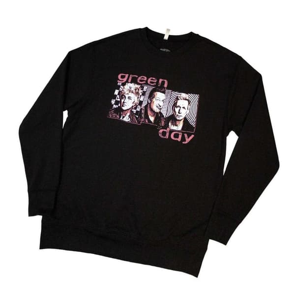 Green Day Unisex Adult 80´s Summer Photograph Sweatshirt