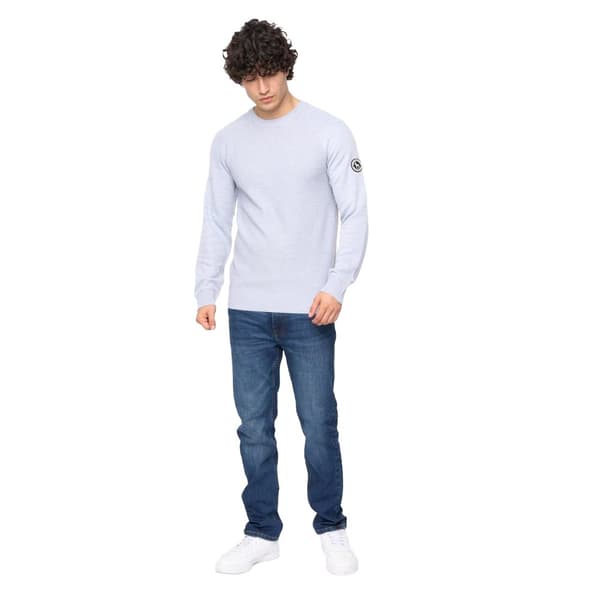 Bewley & Ritch Mens Crestfield Knitted Crew Neck Jumper
