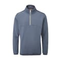 Miniatyrbillede 1 af 2: Oscar Jacobson Mens Longton Zip Neck Fleece Top