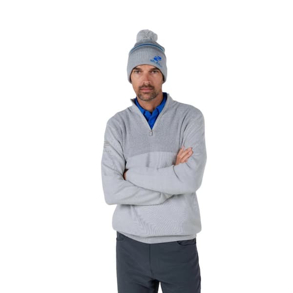 Stuburt Mens Tawny Lightweight Half Zip Sweater Top