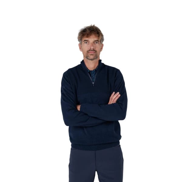Stuburt Mens Tawny Lightweight Half Zip Sweater Top