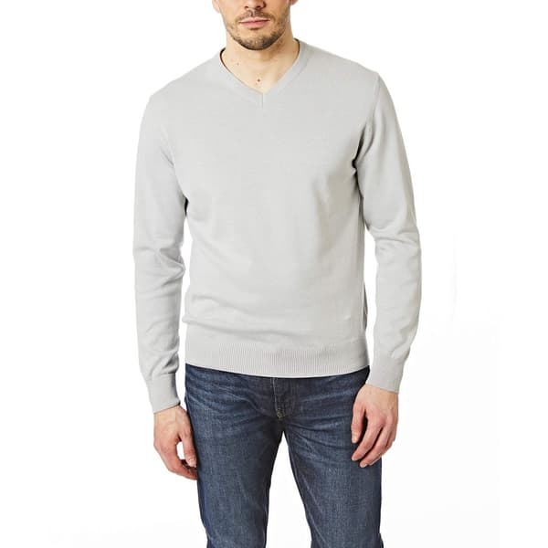 CastlePoint Stickad jumper med V-ringning för män