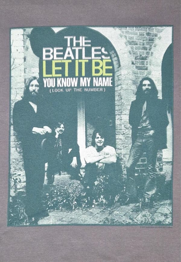Beatles Let It Be (You Know My Name)   Sweatshirt