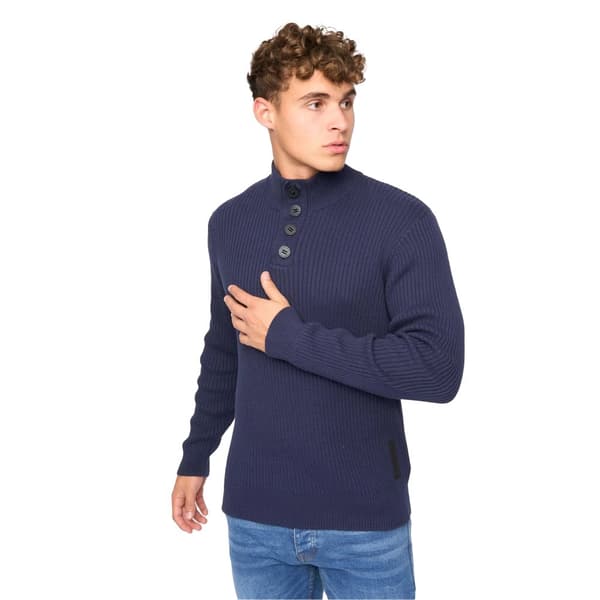 Crosshatch Mens Wellburys Chunky Knit Jumper
