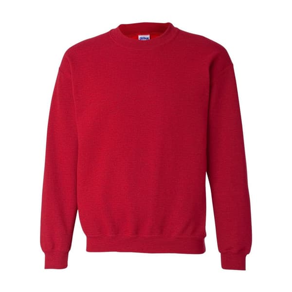 Gildan Unisex Adult Heavy Blend Crew Neck Sweatshirt Antique Cherry Red XL