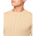 Miniatyrbild 3 av 4: Crosshatch Mens Kabstars Cable Knit Pullover