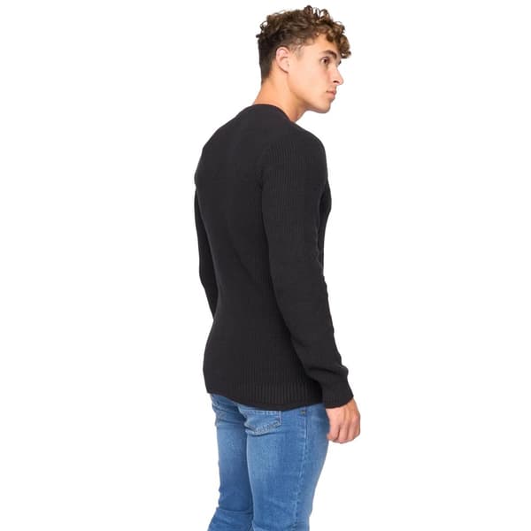 Crosshatch Mens Kabstars Cable Knit Pullover
