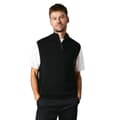 Miniatyrbilde 1 av 3: Maine Mens Knitted Zip Neck Sleeveless Pullover