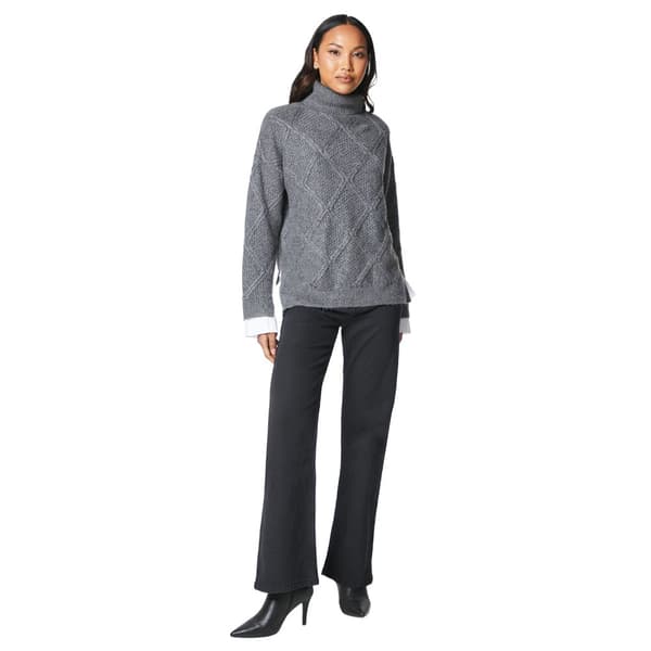 Principles Womens/Ladies 2 in 1 Diamond Stitch Jumper
